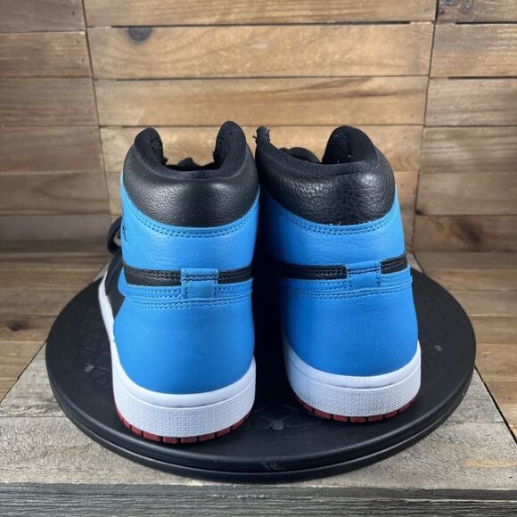 Air Jordan 1 Womens Size 8 Retro High OG "NC TO CHI" 2020 Lace Up Sneakers - Picture 4 of 10